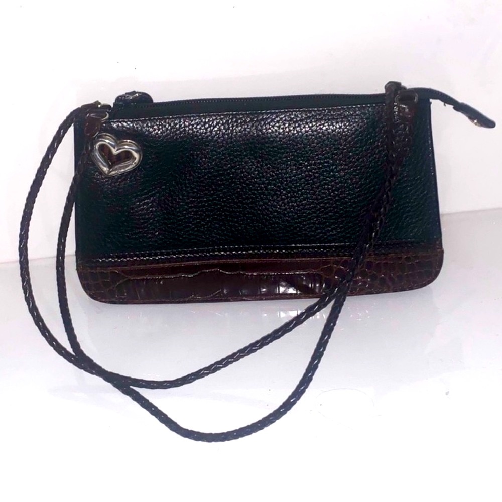 Brighton Pebbled Croc Mini Vintage Purse Bag New Without Tags